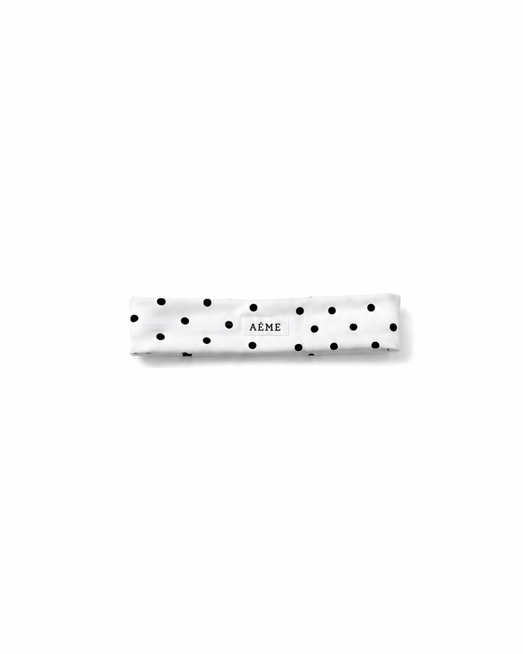 The Polka Dot Headband White
