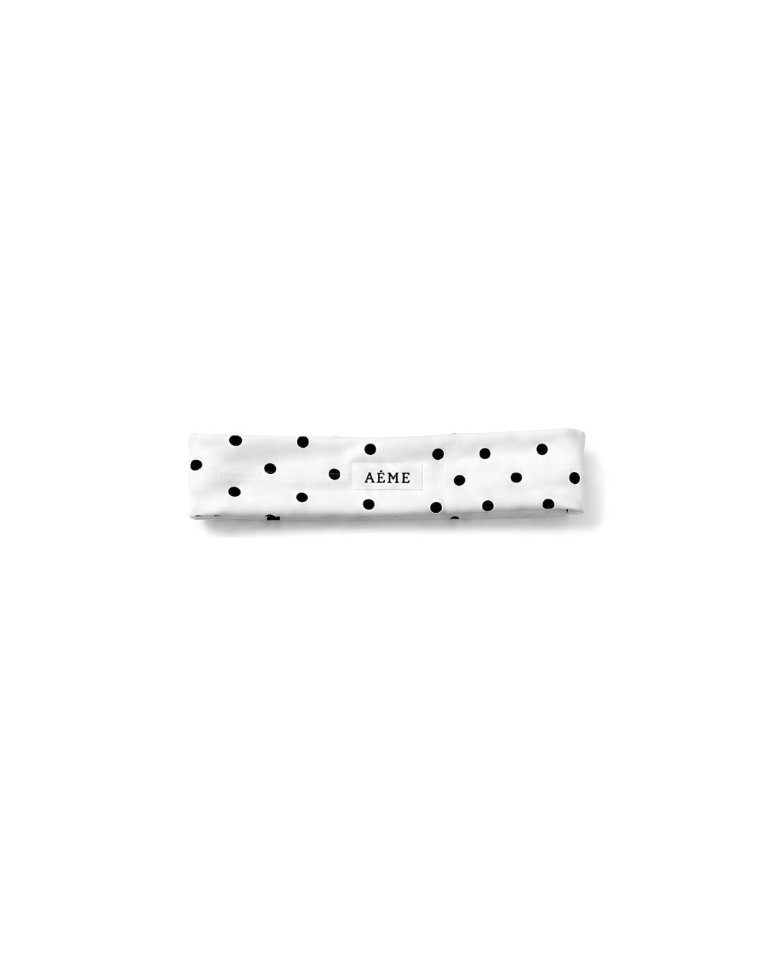 The Polka Dot Headband White