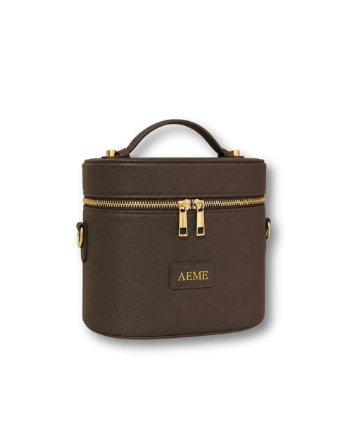 AÉME beauty bag — Espresso Brown